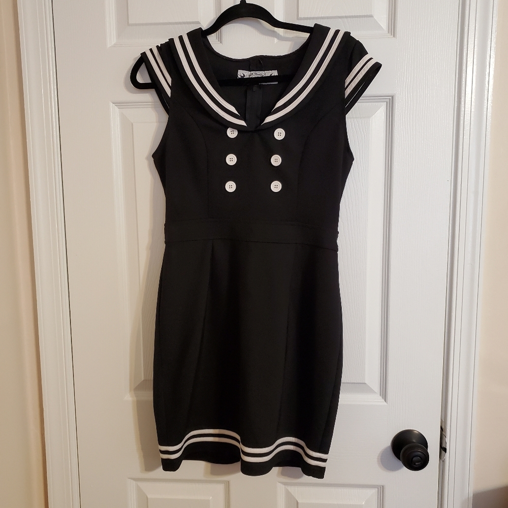 Hell Bunny Vixen Sailor Dress